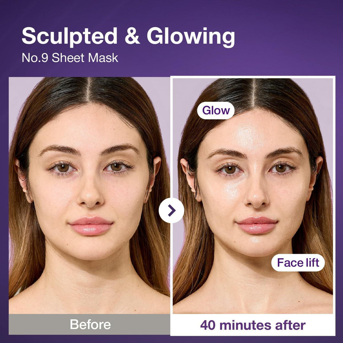 Numbuzin - No.9 NAD Bio Lifting-sil Full Face Sheet