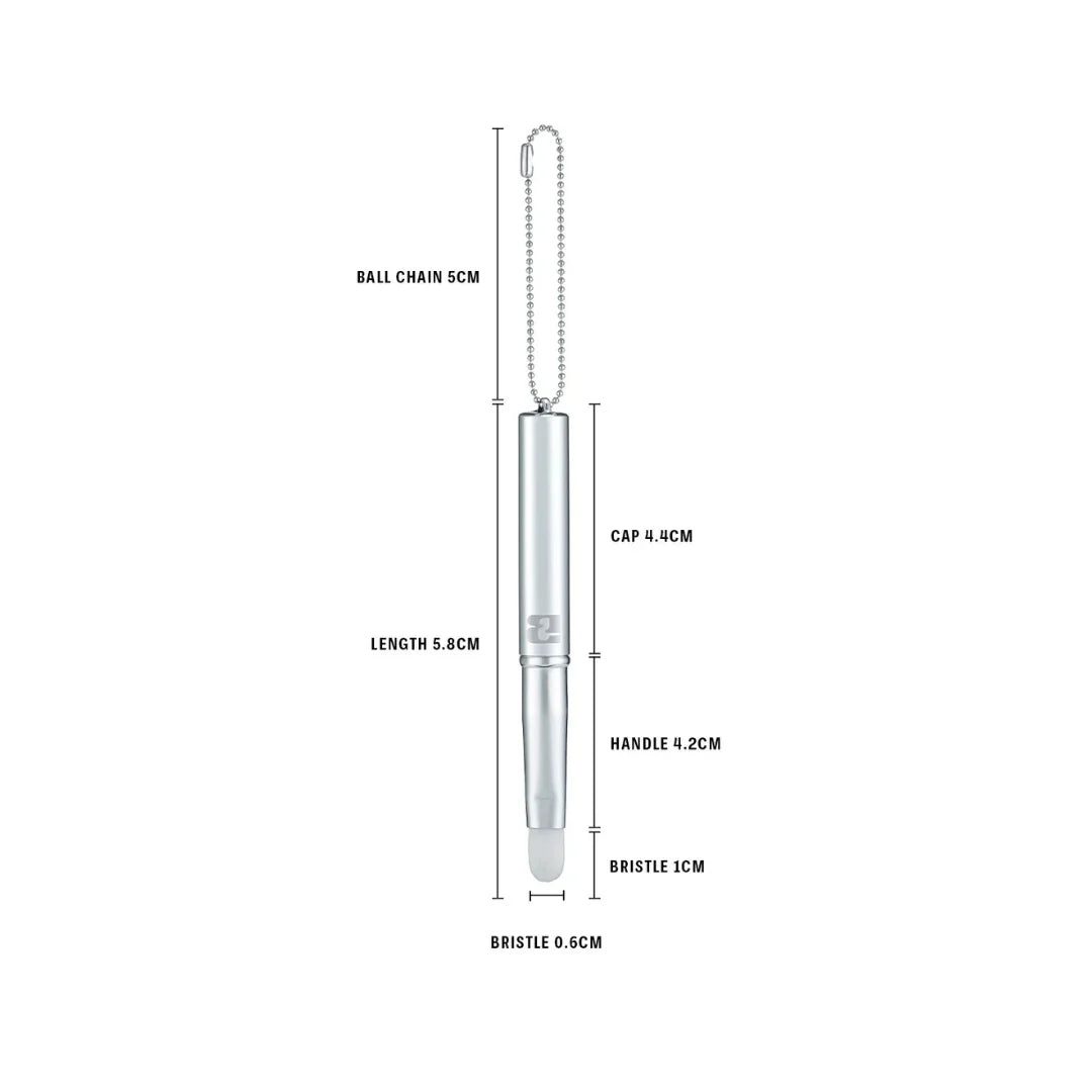 Braye - Pocket Lip Brush - Silver