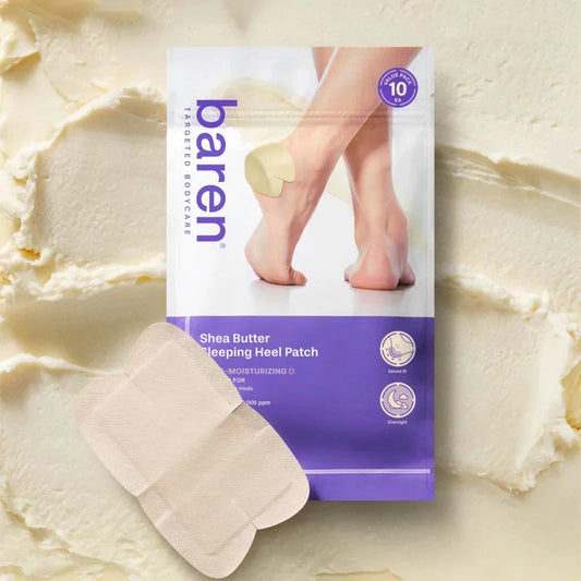 Baren - Shea Butter Sleeping Heel Patch 2pcs 0.5g Baren