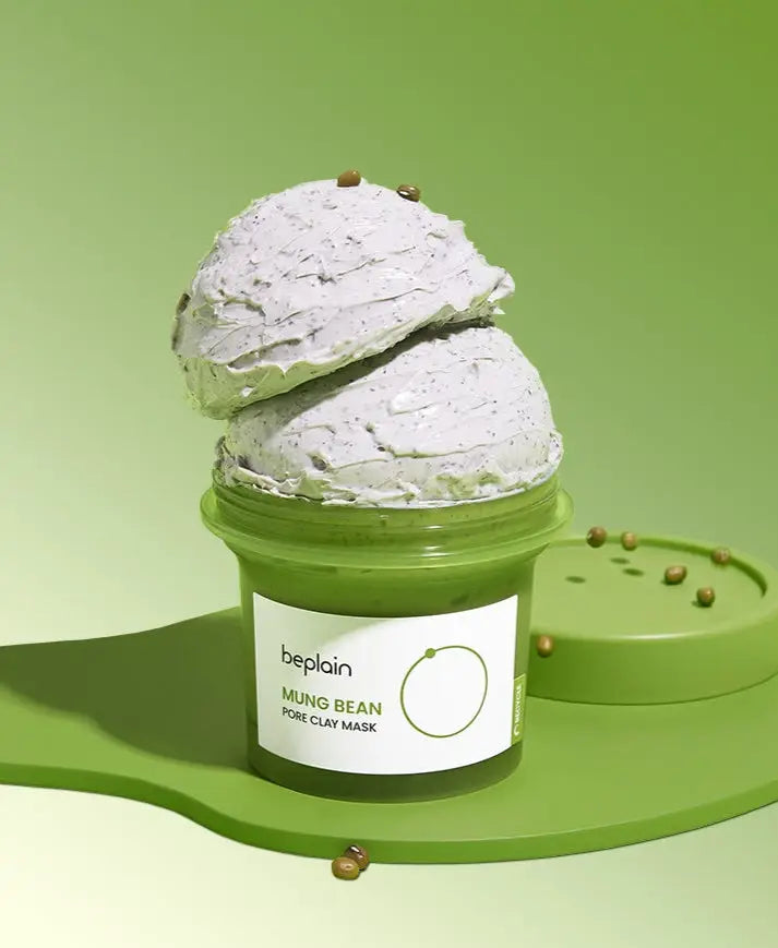 Beplain - Mung Bean Pore Clay Mask 120ml Beplain