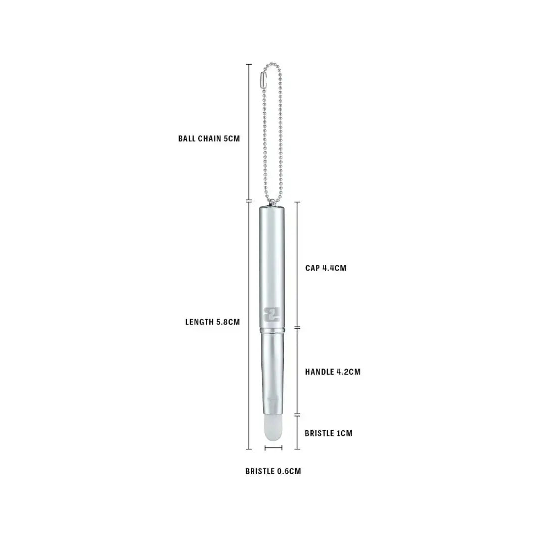 Braye - Pocket Lip Brush - Silver