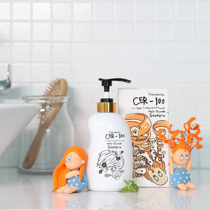 Elizavecca - CER-100 Collagen Coating Hair A+ Muscle Hell tornado Shampoo 500ml Elizavecca