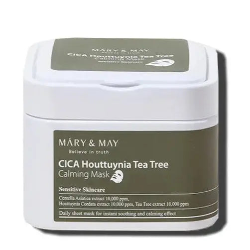 Mary&May - Cica Houttuynia Tea Tree Calming Mask 30pcs Mary&May