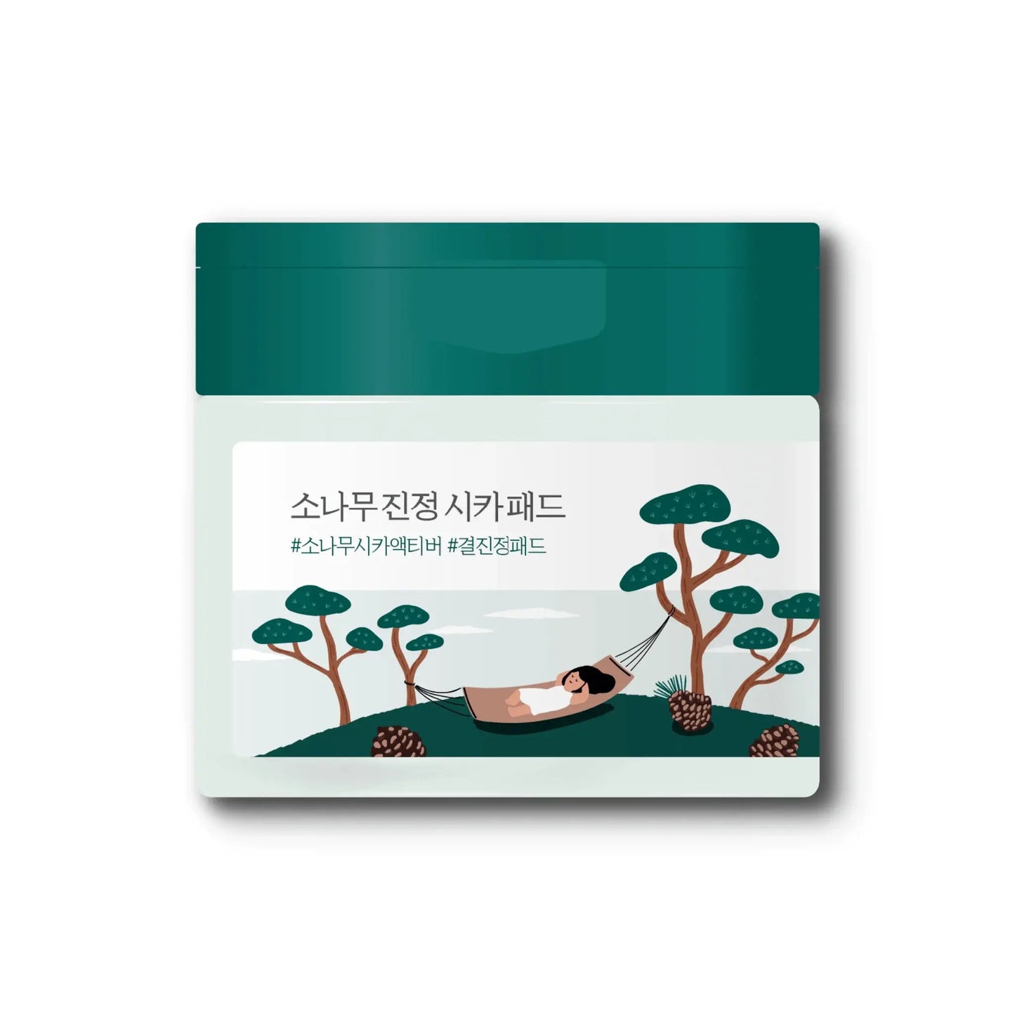 Round Lab - Pine Calming Cica Pad 50pcs Round Lab