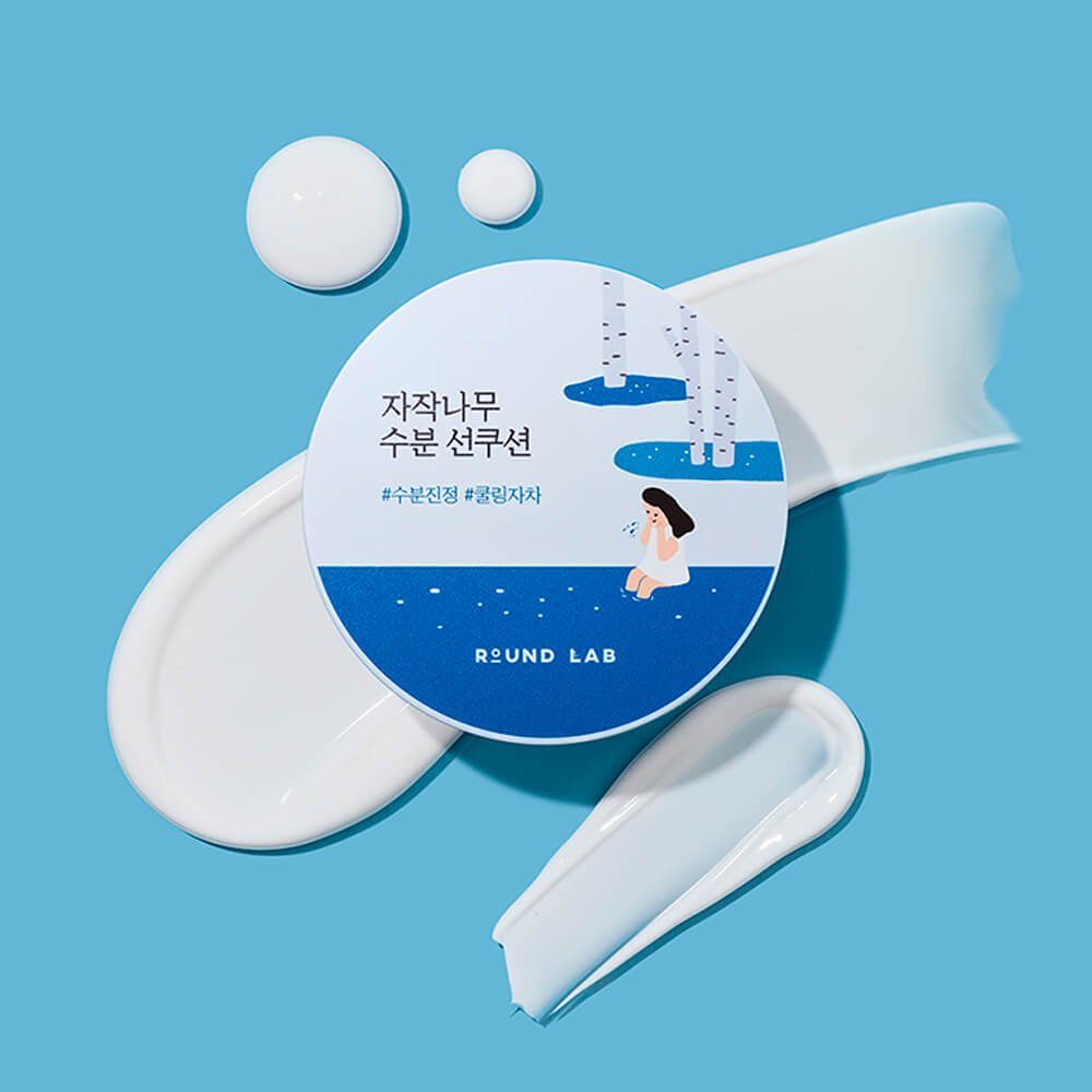 Round Lab - Birch Juice Moisturizing Sun Cushion 15g