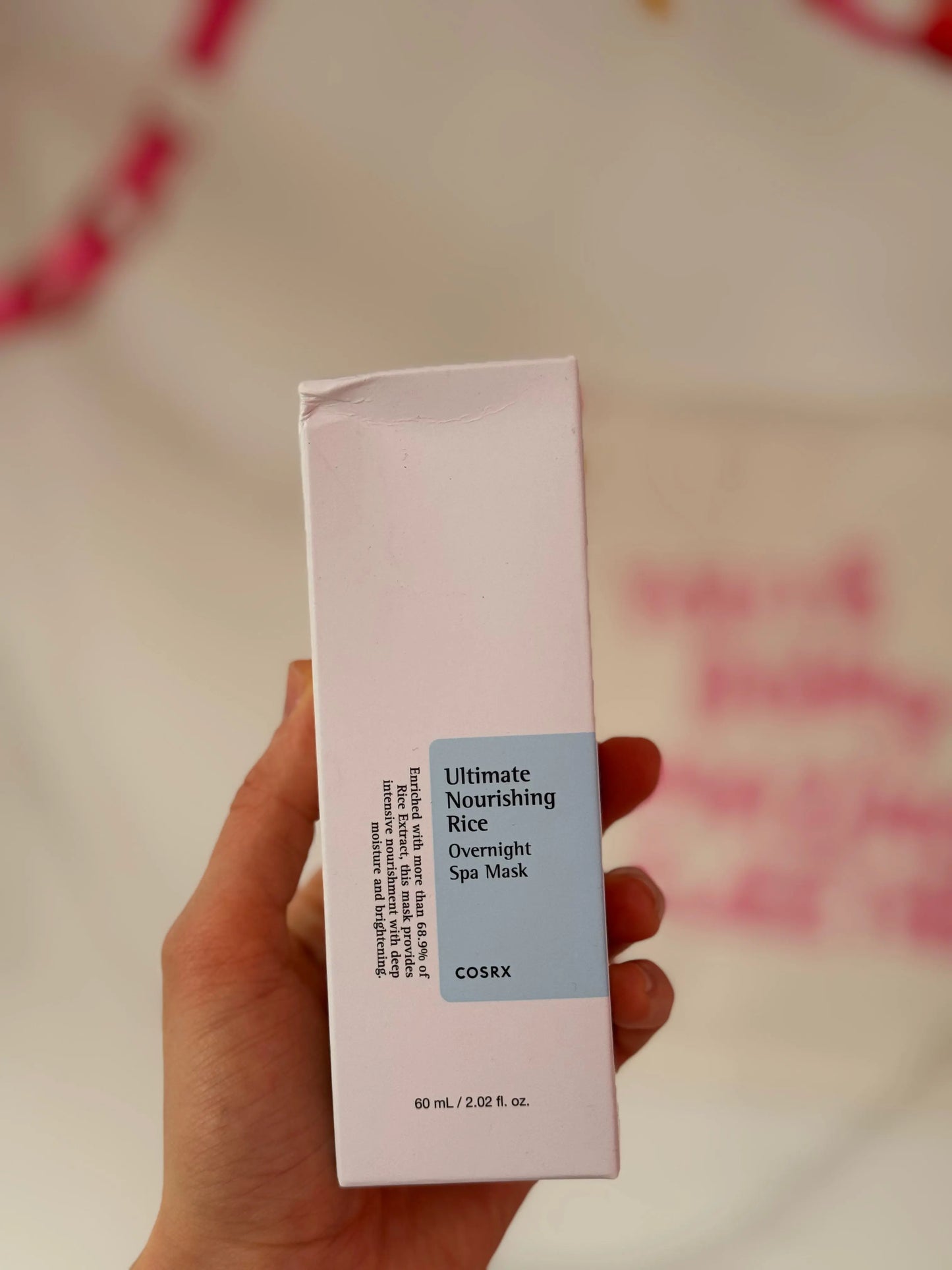 COSRX - Ultimate Nourishing Rice Overnight Spa Mask 60ml (2)