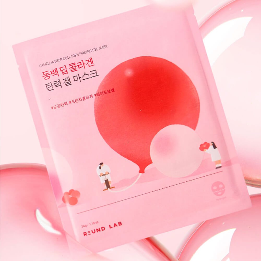 Round Lab - Camellia Deep Collagen Firming Gel Mask