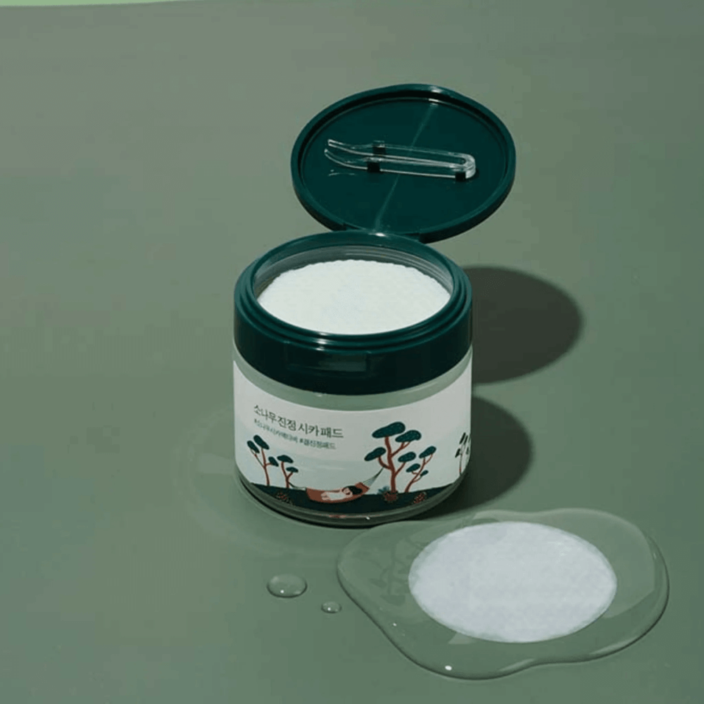 Round Lab - Pine Calming Cica Pad 50pcs - BeautyJunkies