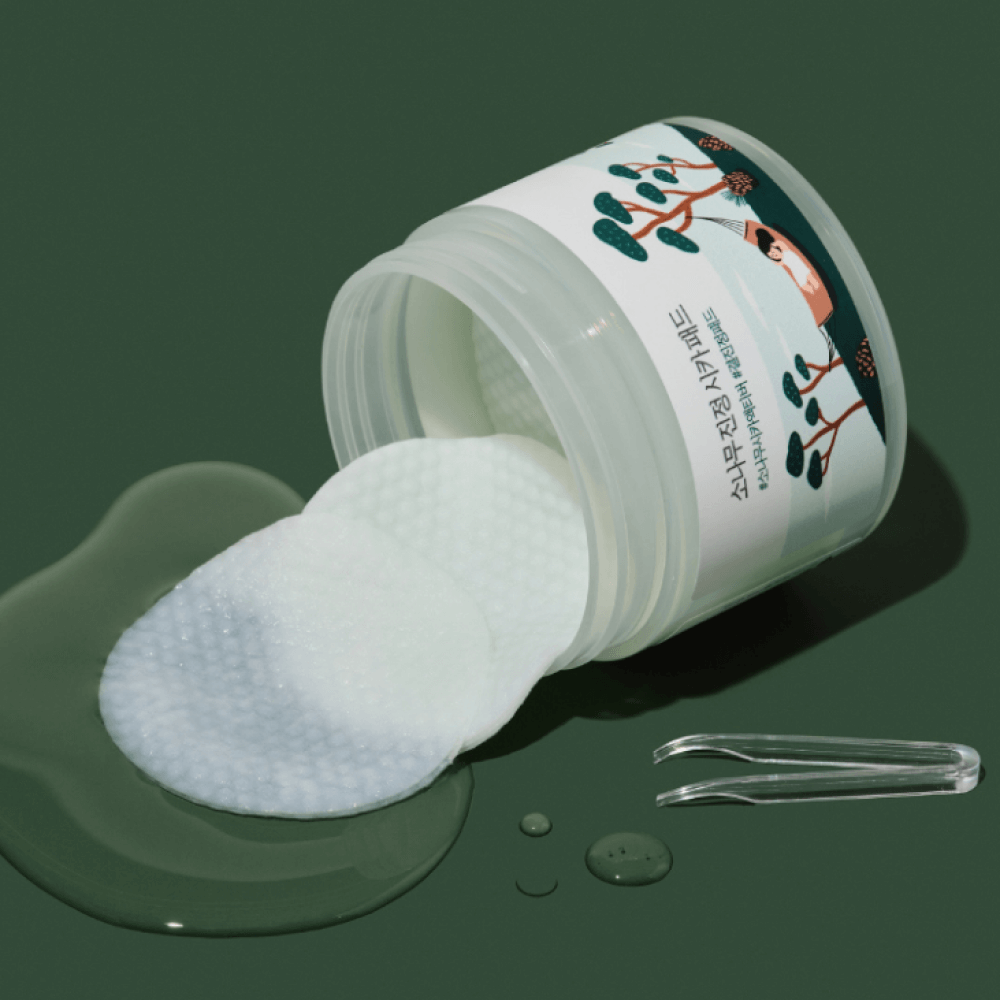 Round Lab - Pine Calming Cica Pad 50pcs - BeautyJunkies