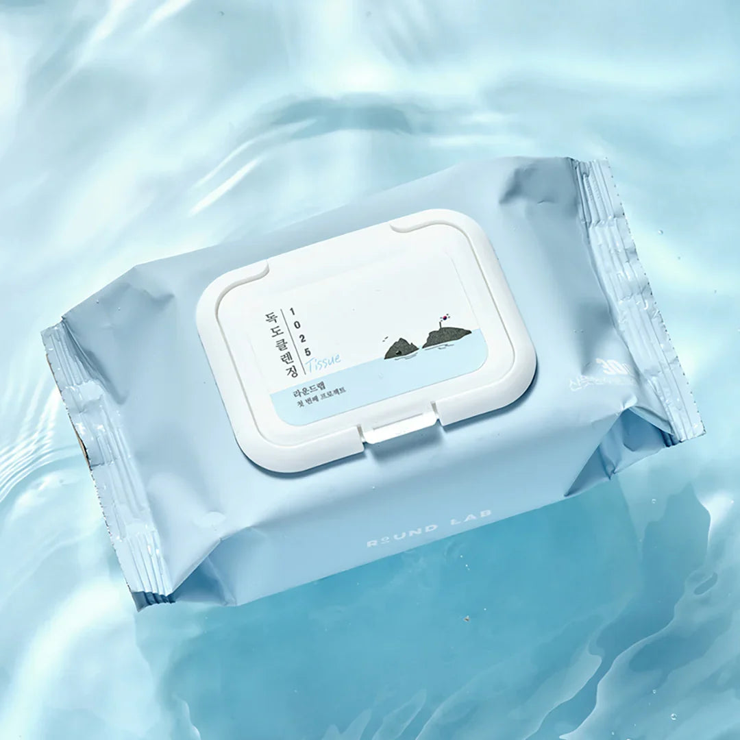 Round Lab - 1025 Dokdo Cleansing Tissue 30pcs