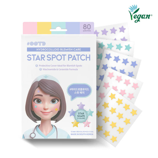 Ootd - Star Spot Patch 80patches