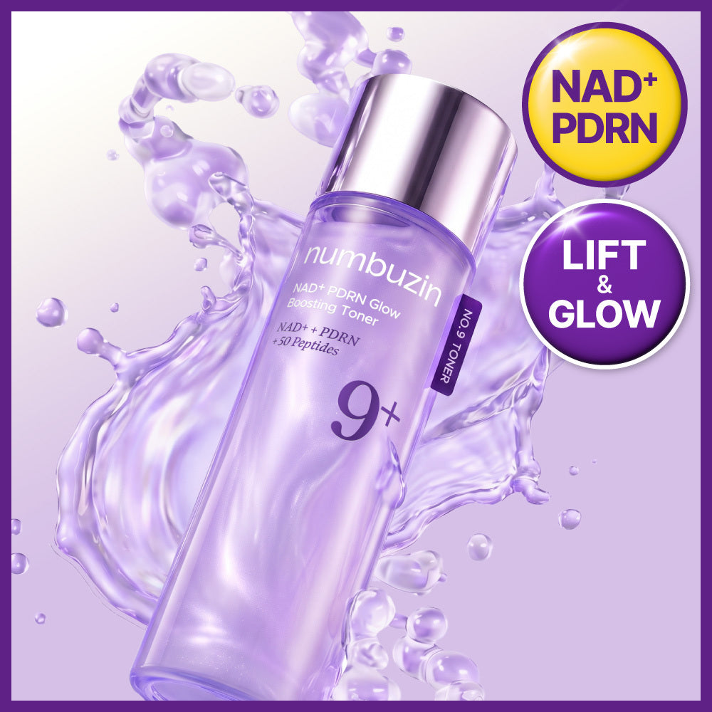 Numbuzin - No.9+ NAD+ PDRN Glow Boosting Toner 150ml