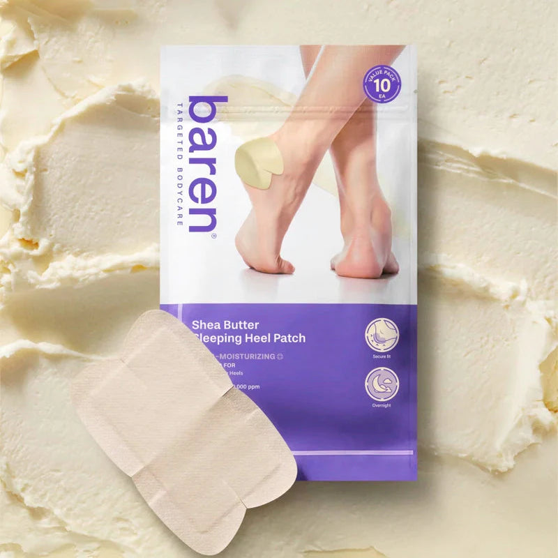 Baren - Shea Butter Sleeping Heel Patch 2pcs 0.5g Baren