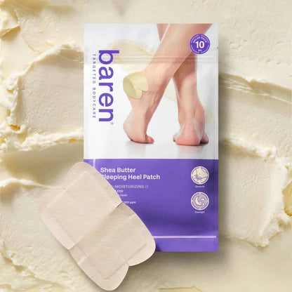 Baren - Shea Butter Sleeping Heel Patch 2pcs 0.5g Baren
