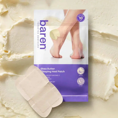 Baren - Shea Butter Sleeping Heel Patch 2pcs 0.5g 