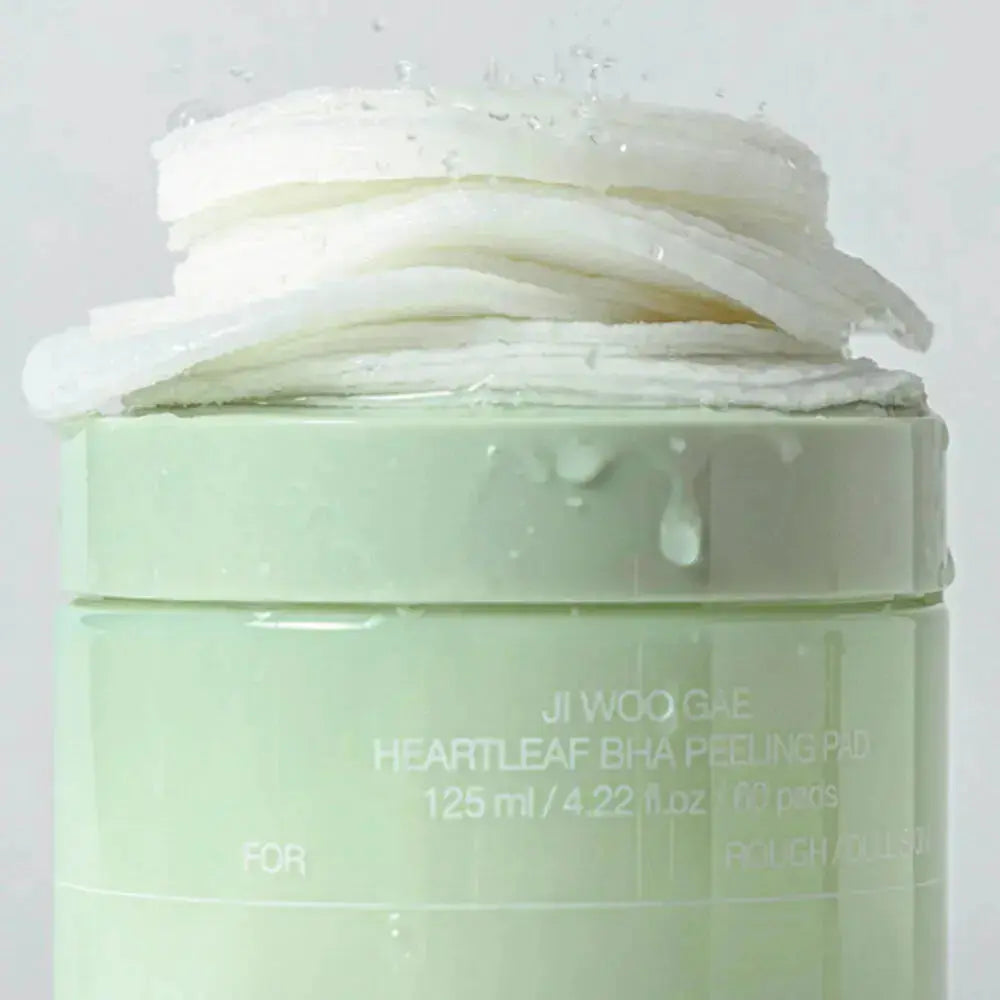 Celimax - JI WOO GAE Heartleaf BHA Peeling Pad 60pcs 