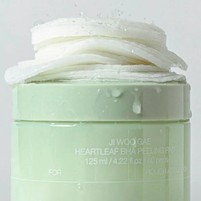 Celimax - JI WOO GAE Heartleaf BHA Peeling Pad 60pcs Celimax