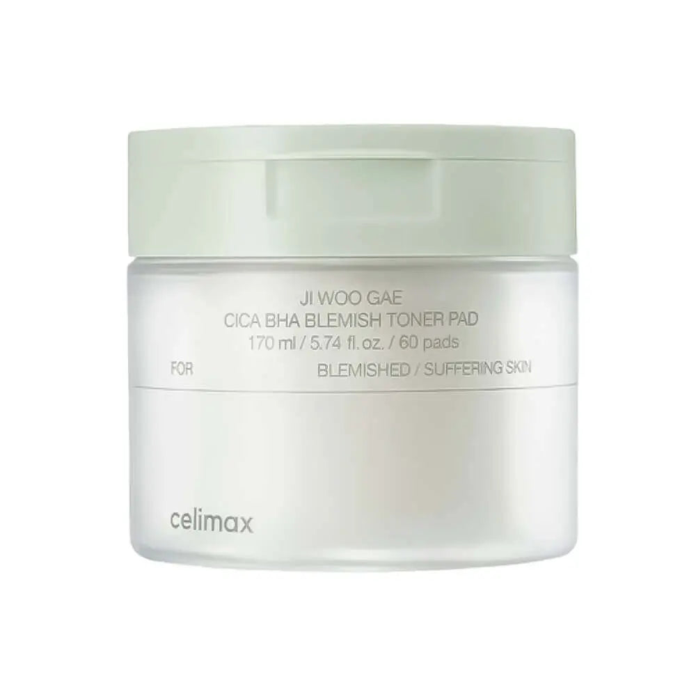 Celimax - Ji Woo Gae Cica BHA Blemish Toner Pad 170ml Celimax