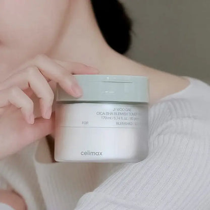 Celimax - Ji Woo Gae Cica BHA Blemish Toner Pad 170ml Celimax