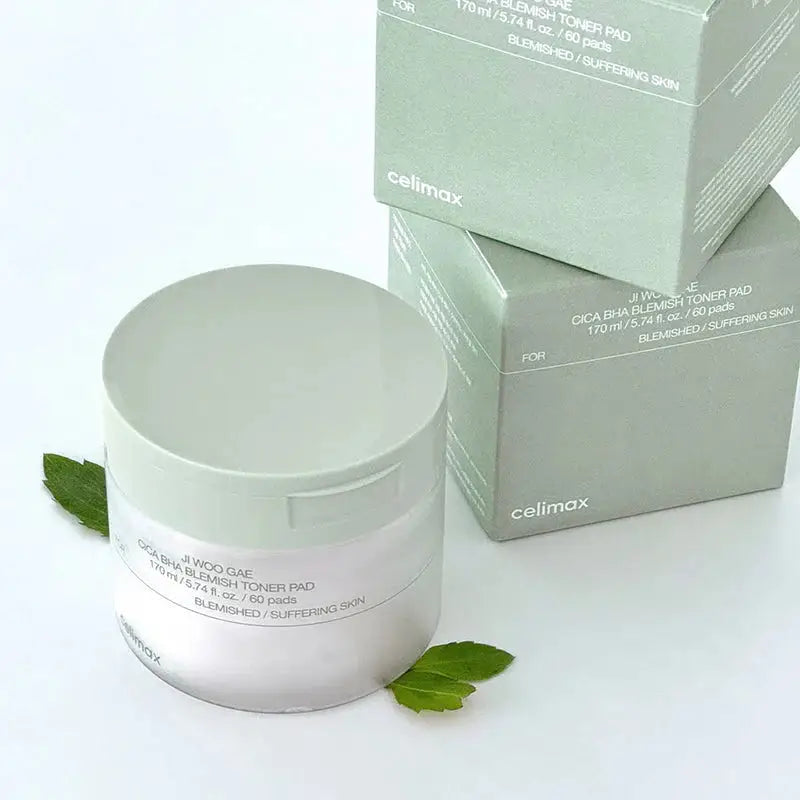 Celimax - Ji Woo Gae Cica BHA Blemish Toner Pad 170ml Celimax