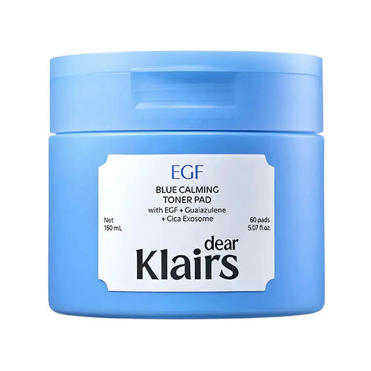 Dear, Klairs - EGF Blue Calming Toner Pad 60pcs 