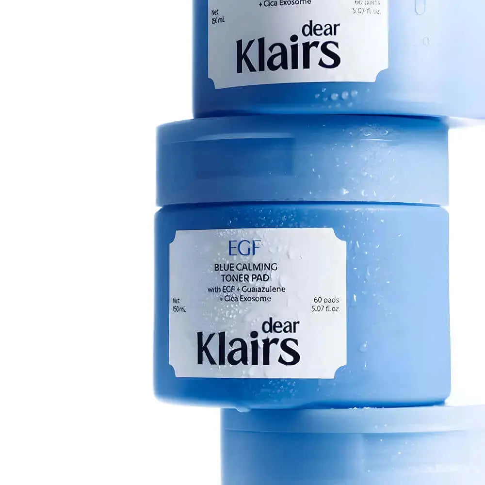 Dear, Klairs - EGF Blue Calming Toner Pad 60pcs 