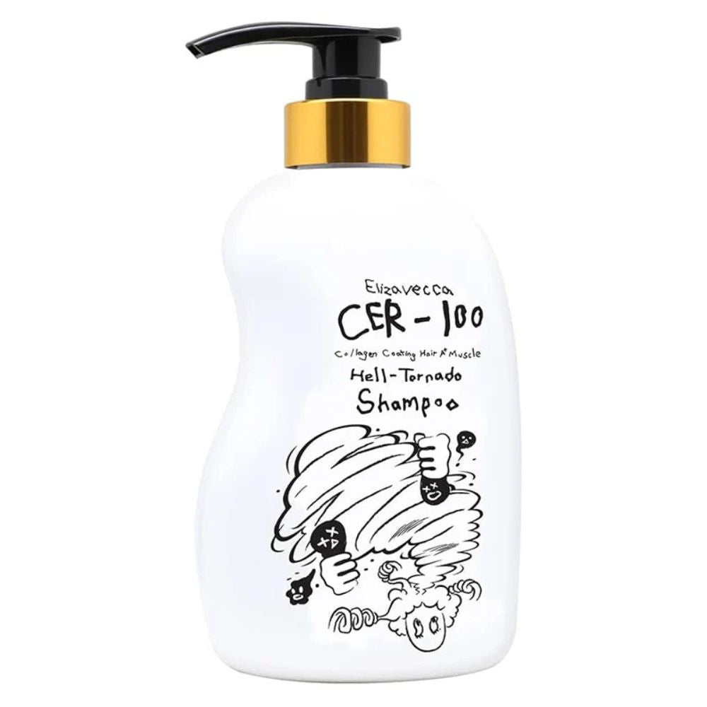Elizavecca - CER-100 Collagen Coating Hair A+ Muscle Hell tornado Shampoo 500ml Elizavecca