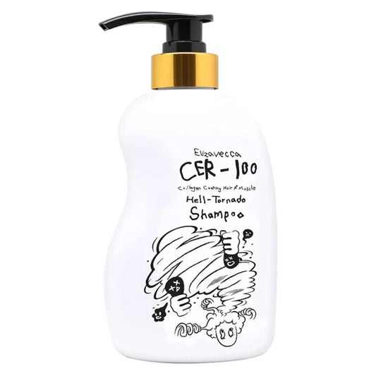 Elizavecca - CER-100 Collagen Coating Hair A+ Muscle Hell tornado Shampoo 500ml Elizavecca