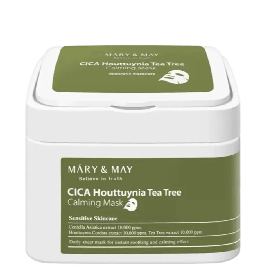 Mary&May - Cica Houttuynia Tea Tree Calming Mask 30pcs Mary&May