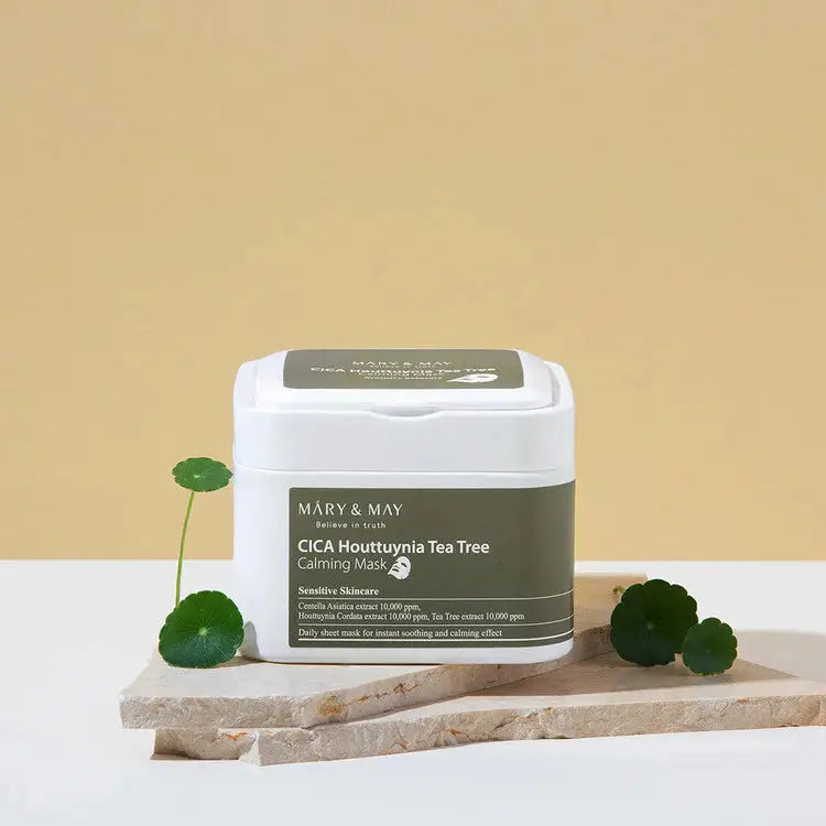 Mary&May - Cica Houttuynia Tea Tree Calming Mask 30pcs Mary&May