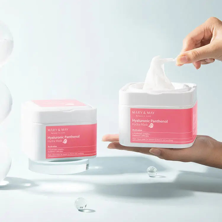Mary&May - Hyaluronic Panthenol Hydra Mask 30pcs Mary&May