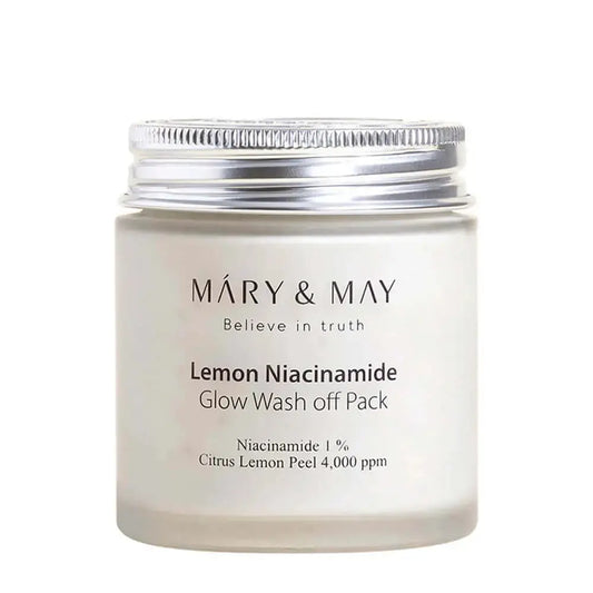 Mary&May - Lemon Niacinamide Glow Wash Off Pack 125g 