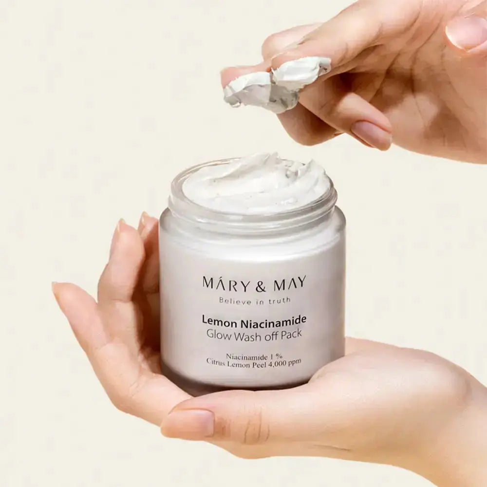 Mary&May - Lemon Niacinamide Glow Wash Off Pack 125g 