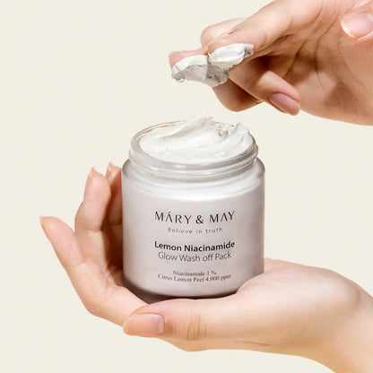 Mary&May - Lemon Niacinamide Glow Wash Off Pack 125g Mary&May