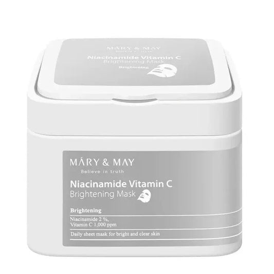 Mary&May - Niacinamide + Vitamin C Brightening Mask 30pcs Mary&May