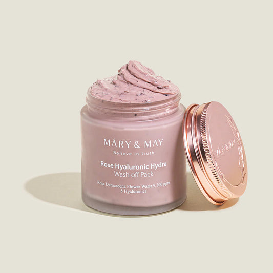 Mary&May - Rose Hyaluronic Hydra Wash Off Pack 125g Mary&May