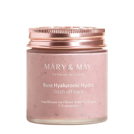 Mary&May - Rose Hyaluronic Hydra Wash Off Pack 125g Mary&May
