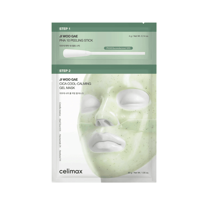 Celimax - Ji Woo Gae Cica PHA Peel 2-Step Gel Mask