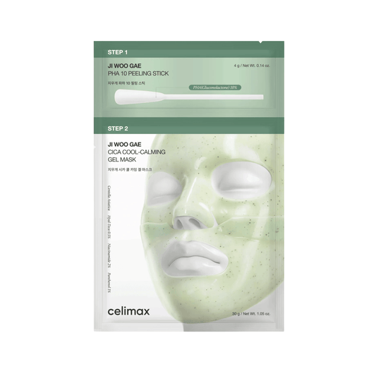 Celimax - Ji Woo Gae Cica PHA Peel 2-Step Gel Mask