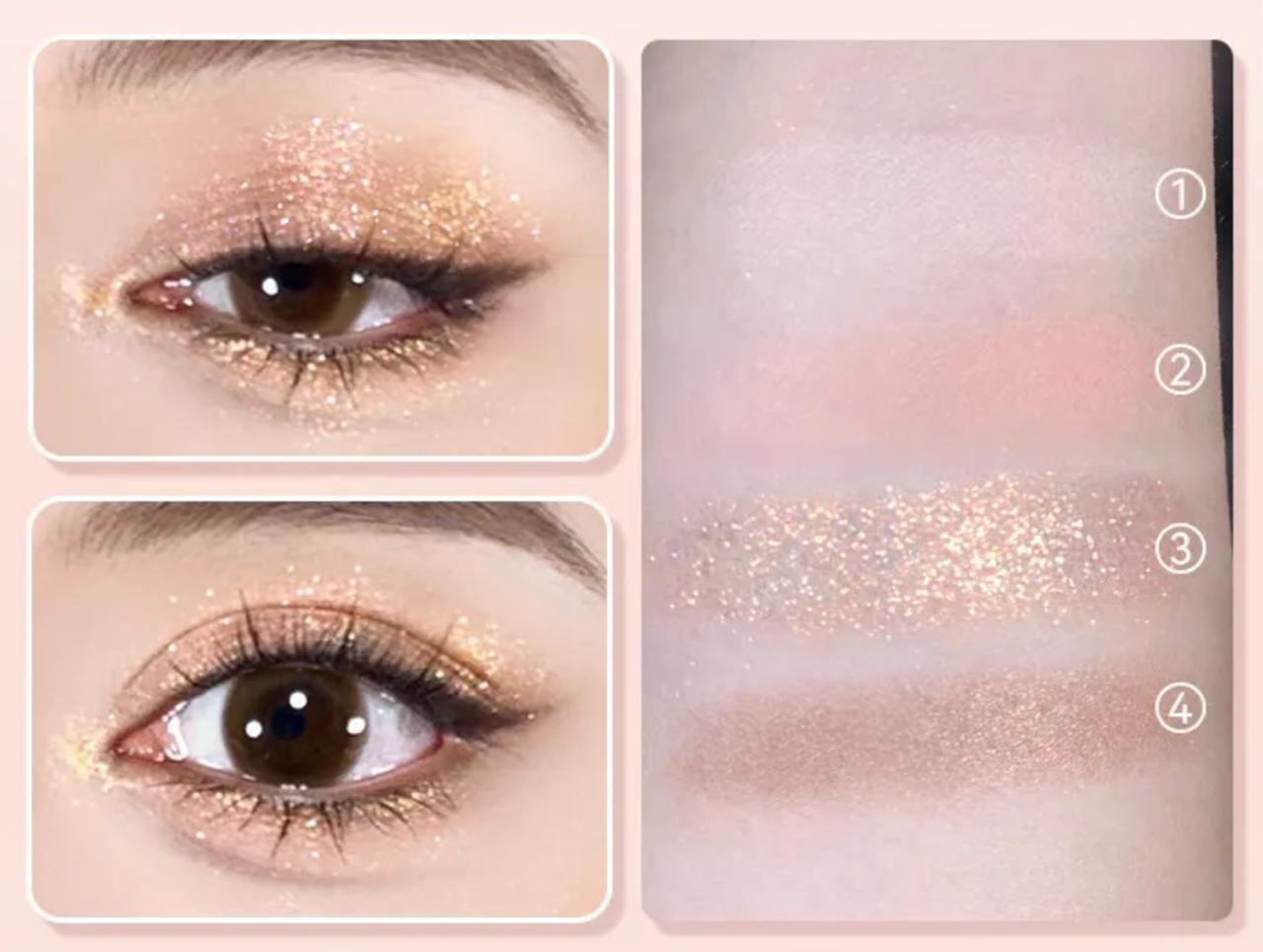 Novo - Illuminating Chameleon Eyeshadow Palette 3.2g Novo