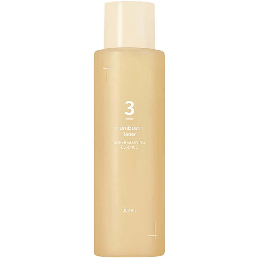 Numbuzin - No.3 - Super Glowing Essence Toner 200ml Numbuzin