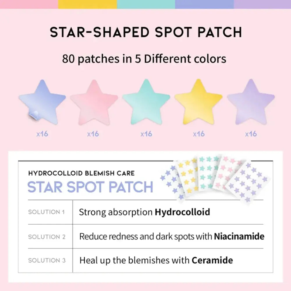 Ootd - Star Spot Patch 80patches Ootd