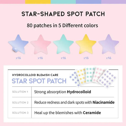 Ootd - Star Spot Patch 80patches Ootd