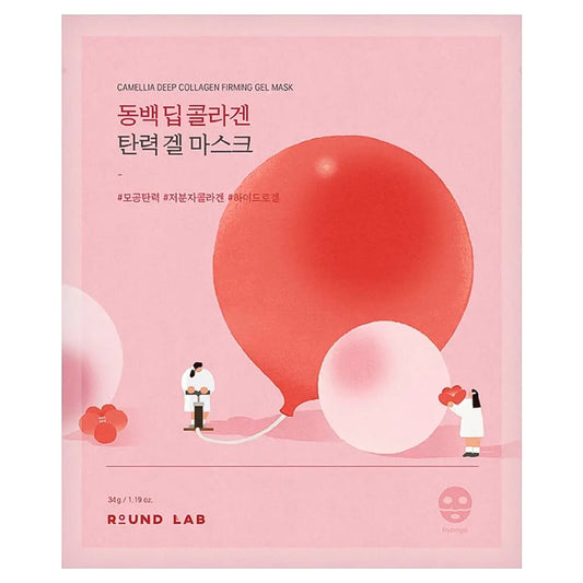 Round Lab - Camellia Deep Collagen Firming Gel Mask Round Lab