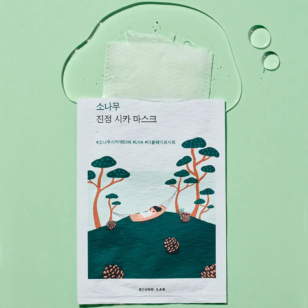 Round Lab - Pine Calming Cica Mask Round Lab