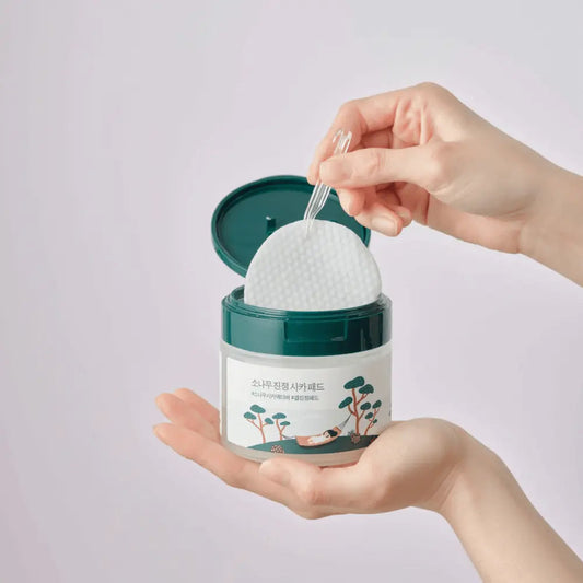 Round Lab - Pine Calming Cica Pad 50pcs Round Lab