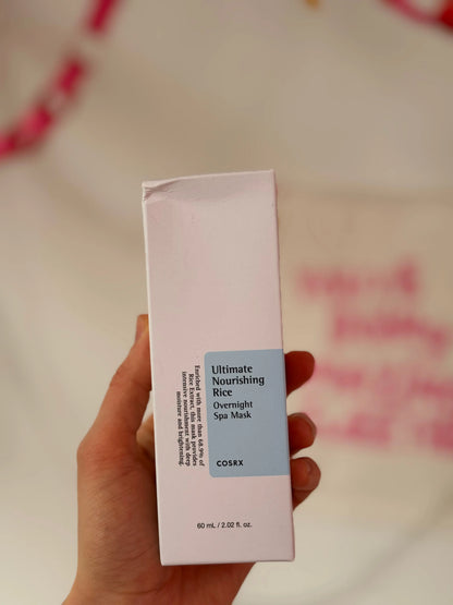 [SNIŽENO] COSRX - Ultimate Nourishing Rice Overnight Spa Mask 60ml 
