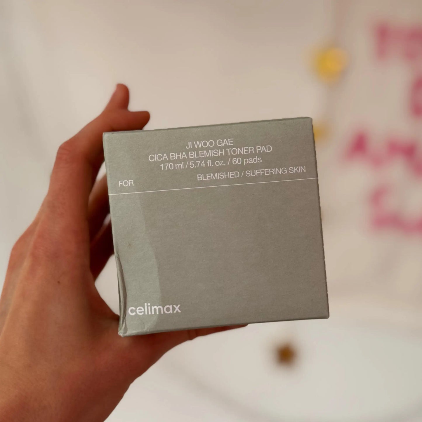 [SNIŽENO] Celimax - Ji Woo Gae Cica BHA Blemish Toner Pad 170ml 