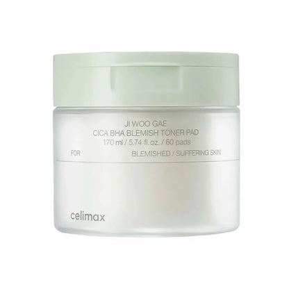 [SNIŽENO] Celimax - Ji Woo Gae Cica BHA Blemish Toner Pad 170ml 