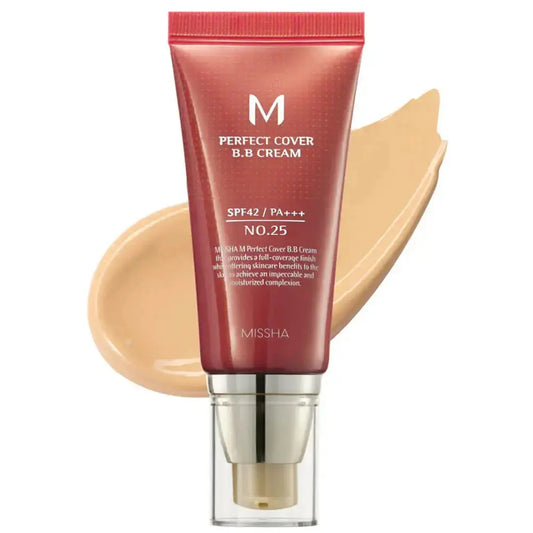[SNIŽENO] Missha - M Perfect Cover BB Cream №25 Warm Beige 